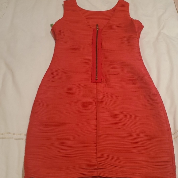B. Darlin. Red fitted mini dress.  XS. - Picture 5 of 6